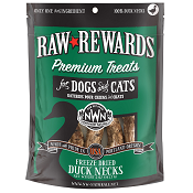 Northwest Naturals Freeze-Dried Raw Rewards Duck Necks